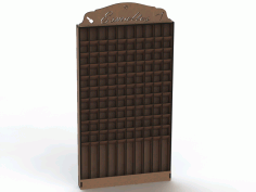 Laser Cut Cnc Project Wooden Storage Racks Free DXF File
