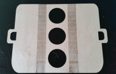 Laser Cut Coffee Carrier Free DXF File