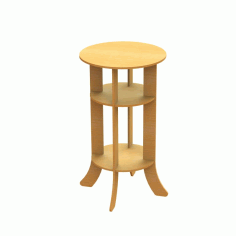 Laser Cut Coffee Table Free DXF File
