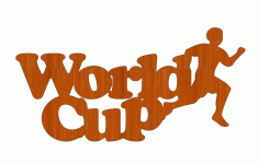 Laser Cut Cricket World Cup Wall Hanging Wall Decor Free Vector File