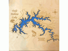 Laser Cut Dale Hallow Free DXF File