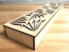 Laser Cut Decor Desk Light Plywood Acrylic Free Vector File