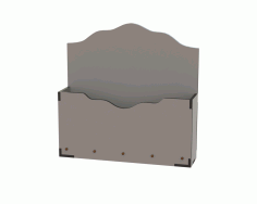Laser Cut Decorative Box Wood Free DXF File