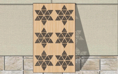 Laser Cut Decorative Grill Patterned Panel Wall Screen Lattice Jali Design Free Vector File