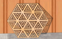 Laser Cut Decorative Grill Seamless Design Pattern Of Geometric Lines Free DXF File
