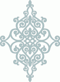Laser Cut Decorative Panel Lattice Pattern Free DXF File