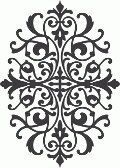 Laser Cut Decorative Panel Lattice Seamless Free DXF File