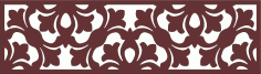 Laser Cut Decorative Privacy Partition Indoor Panels Jali Room Divider Seamless Design Pattern Free DXF File