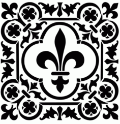 Laser Cut Decorative Wall Panel Pattern Free DXF File