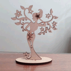 Laser Cut Dekor Derevo 3 5 Mm Free Vector File