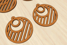 Laser Cut Diy Craft Earrings Decorative Jewelry Free Vector File