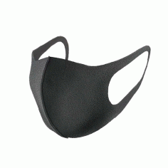 Laser Cut Diy Face Mask Free Vector Free Vector File