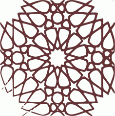 Laser Cut Drawing Room Jali Separator Seamless Pattern Free DXF File