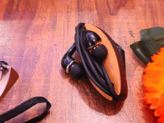 Laser Cut Earbud Holder Diy Earphone Holder Free DXF File