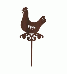 Laser Cut Easter Topper Decoration Plywood Free Vector File