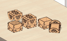 Laser Cut Elegant Gift Box Wooden Jewelry Box Free Vector File