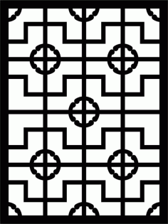 Laser Cut Engraving Pattern Lace Design Free DXF File