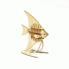 Laser Cut Fish Mehta Free DXF File