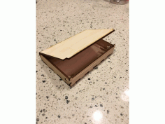 Laser Cut Flex Box v0.2 Free DXF File