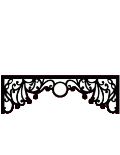 Laser Cut Floral Border Design 17 Free DXF File