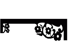 Laser Cut Floral Border Design 27 Free DXF File