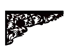 Laser Cut Floral Border Design 43 Free DXF File