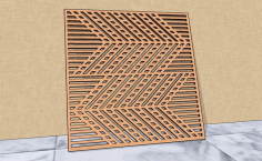 Laser Cut Floral Grill Wall Panel Free Vector File, Free Vectors File
