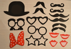 Laser Cut Fotobutaforia Free Vector File