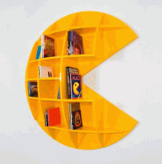 Laser Cut Furniture Book case Free Vector File