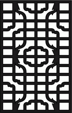 Laser Cut Geometric Pattern Design Free Vector File
