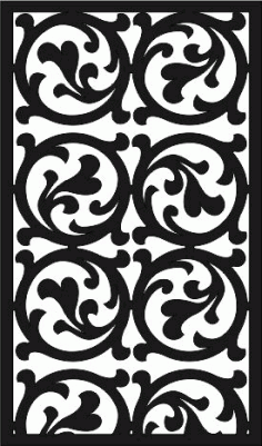 Laser Cut Geometric Pattern Jali Design Free Vector File