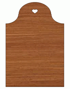 Laser Cut Gift Tag Shape Gift Tag Wooden Cutout Free Vector File
