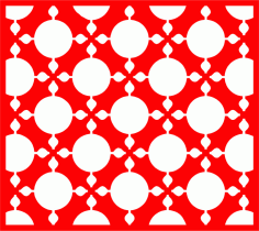 Laser Cut Grill Design Decor Pattern Free Vector File