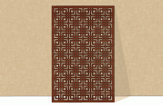 Laser Cut Grill Design Jali Free Vector File