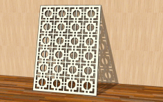 Laser Cut Grill Panels Decorative Room Partition Free Vector File