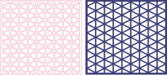 Laser Cut Grill Screen Pattern Free DXF File