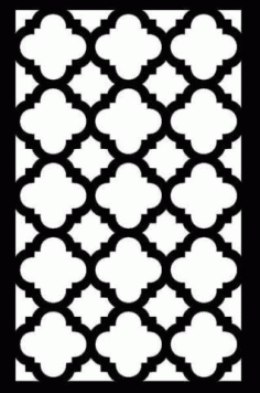 Laser Cut Grille Patterns Free DXF File