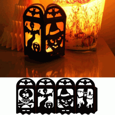 Laser Cut Model Lamp Free DXF File