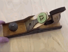 Laser Cut Hand Wood Planer Model Free Vector File