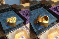 Laser Cut Heart Shaped Stash Box 3d Puzzle Free Vector File