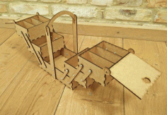 Laser Cut Homemade Carrying Case Free DXF File