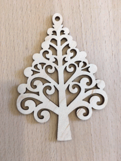Laser Cut Igrushki Fanera Novy God 2 Free Vector File, Free Vectors File