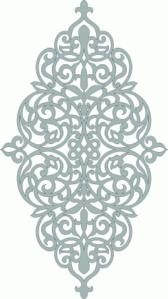Laser Cut Indoor Panel Lattice Design Free DXF File