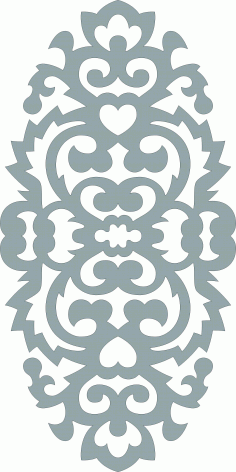 Laser Cut Indoor Panel Lattice Pattern Free DXF File