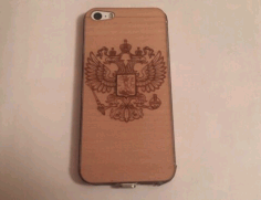 Laser Cut Iphone 5 Case Cover Design Free Vector File