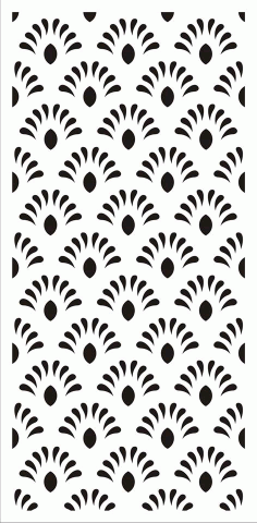 Laser Cut Jali Design Flourishing Design Pattern Free DXF File