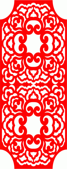 Laser Cut Jali Design Pattern Panel Free Vector File