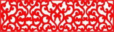 Laser Cut Jali Inspired Screen Panel Free Vector File