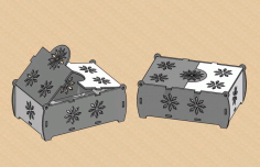 Laser Cut Jewelry Box Gift Box Design Free Vector File