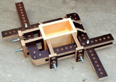 Laser Cut Jig For Gluing Boxes Free DXF File